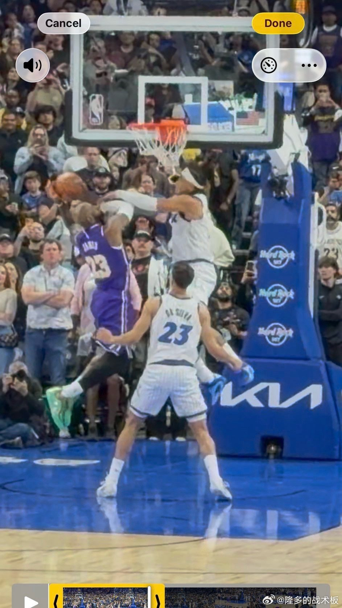 湖人对阵魔术比赛引争议